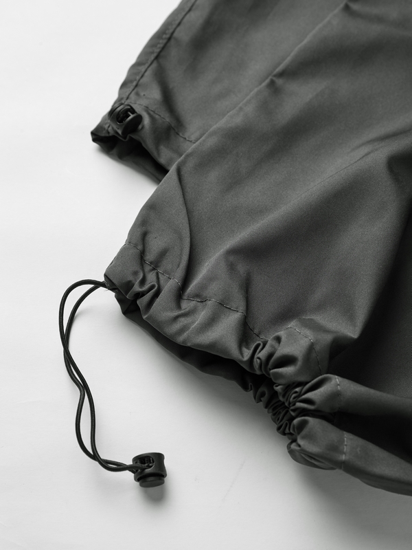 Men's Vintage Drawstring Lace Up Parachute Cargo Pants-8
