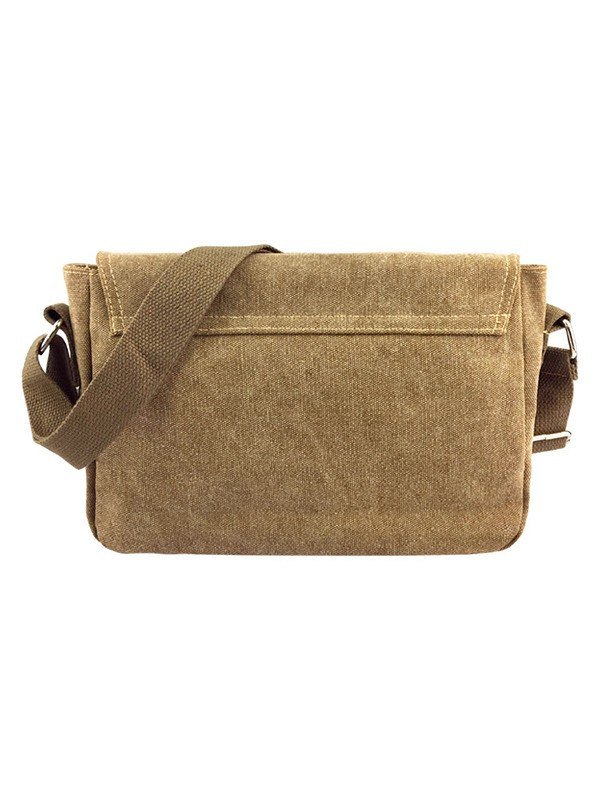 Vintage Cartoon Canvas Messenger Bag-3